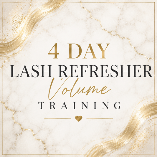 4 Day Lash Refresher: Volume Training