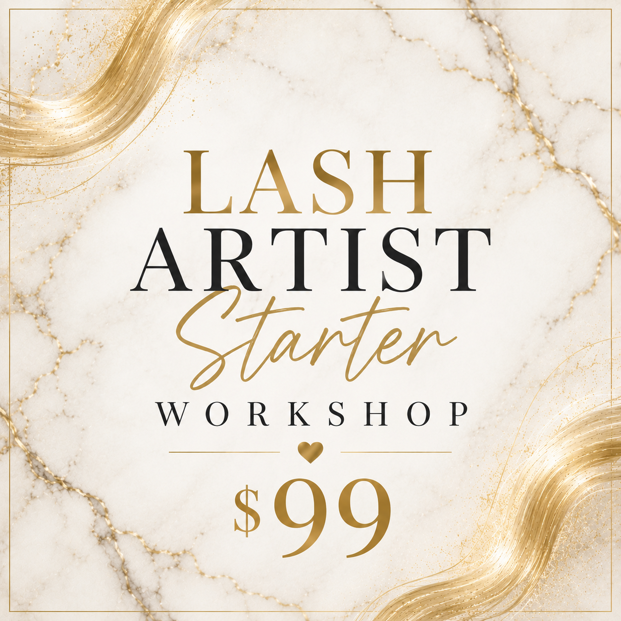 Lash Artist Starter Workshop – Only $99
