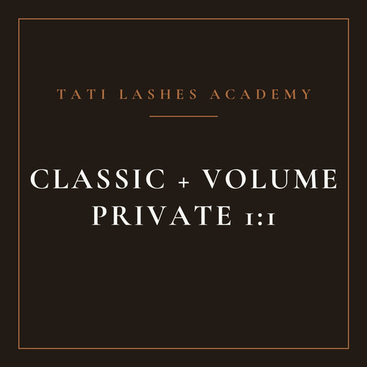 Classic and Volume Private 1:1 class cover